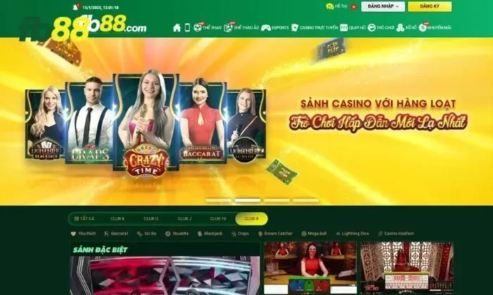 Club Eight FB88 vô vàn trò chơi khác nhau để anh em trải nghiệm