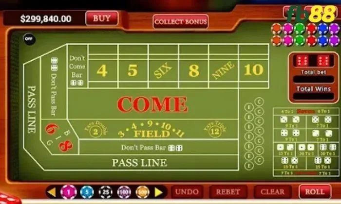 Cách chơi game Craps FB88 đơn giản và dễ hiểu