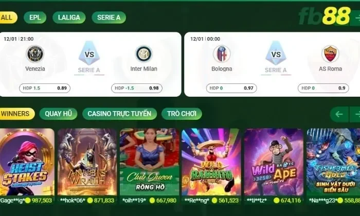 giới thiệu Fb88 Fb88 tự hào sở hữu một giao diện website cực kỳ đẹp mắt