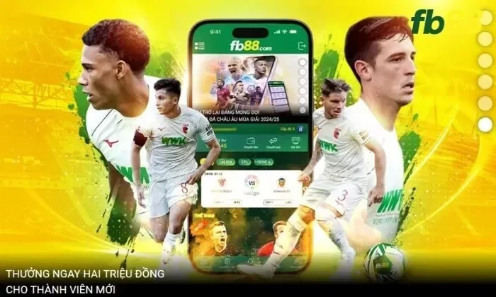 Khuyến mãi Fb88 Cơ hội nhận thưởng nóng lên đến 2.000.000 đồng dành cho tân binh